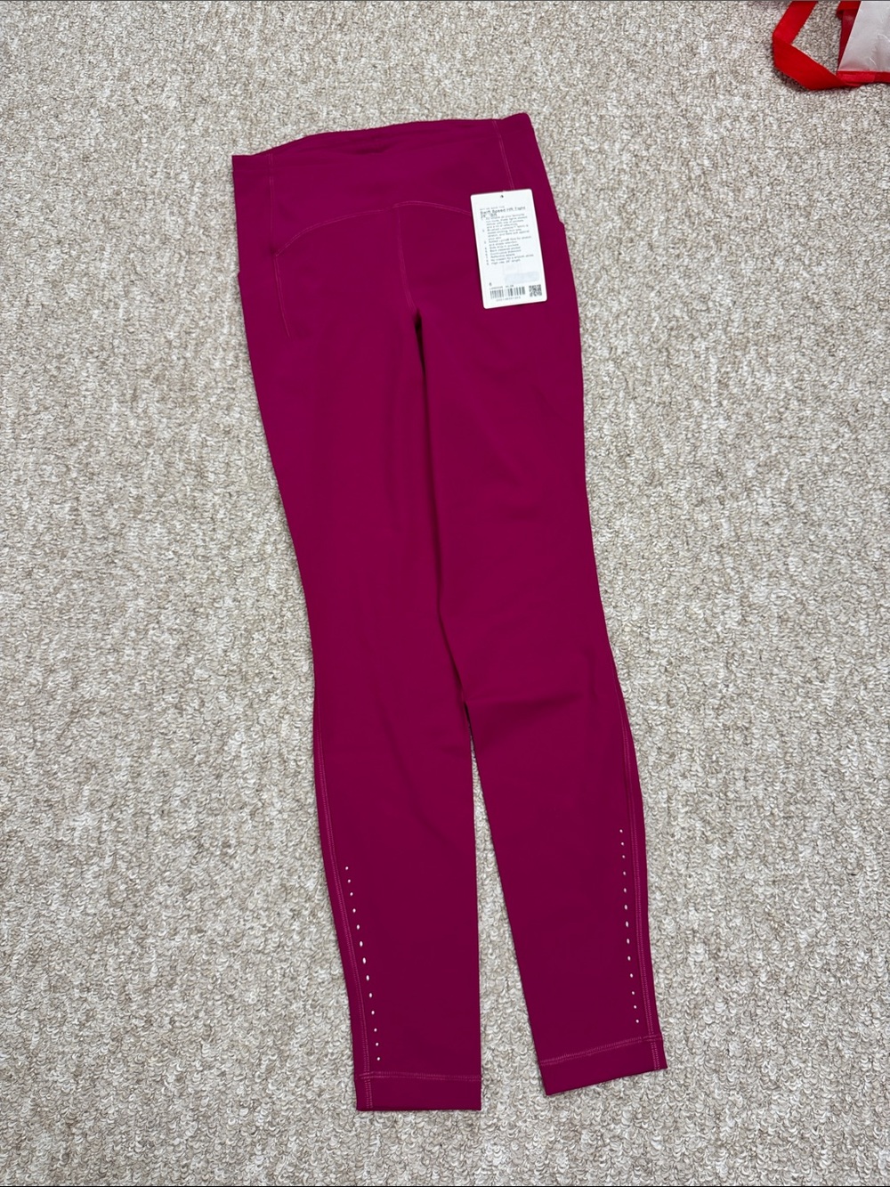 lululemon athletica Magenta/Purple Leggings